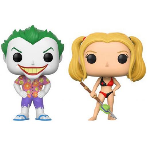 Figurine Funko POP The Joker & Harley Quinn Beach (DC Super Heroes)