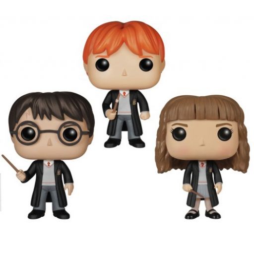 Funko POP Harry Potter, Ron Weasley & Hermione Granger (Harry Potter)