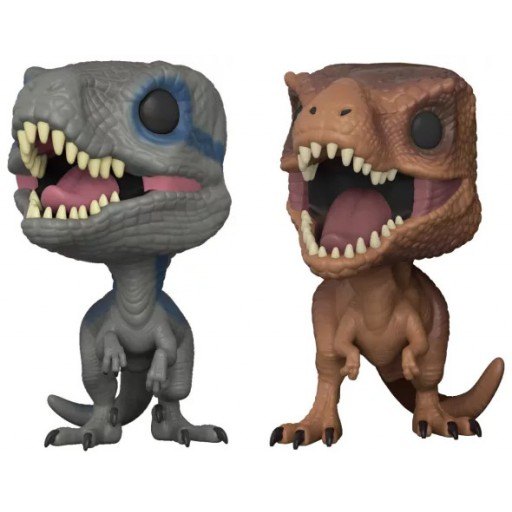 Funko POP Blue & T-Rex (Jurassic World Fallen Kingdom)