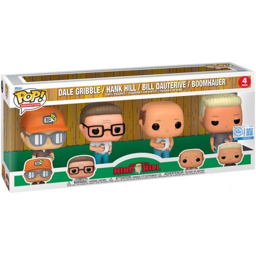 Dale Gribble, Hank Hill, Bill Dauterive & Boomhauer
