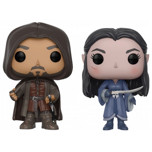 Figurine Funko POP Aragorn & Arwen (Lord of the Rings)
