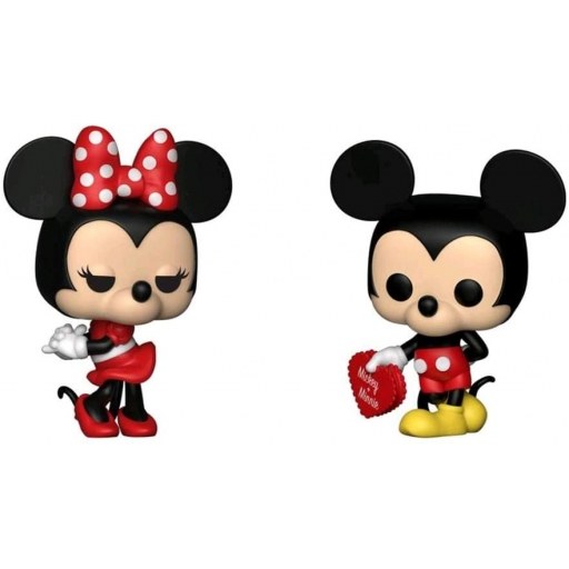 Figurine Funko POP Mickey & Minnie Valentine's Day (Mickey Mouse & Friends)