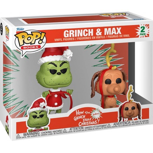 Grinch & Max dans sa boîte