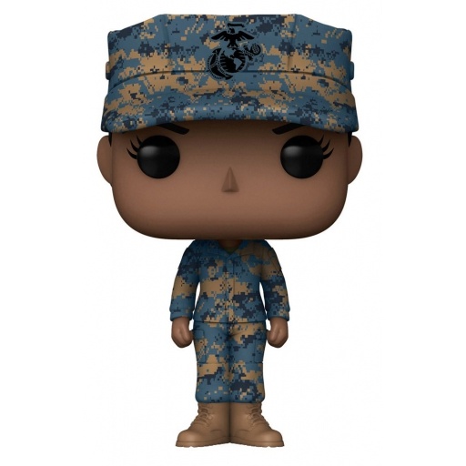 Funko POP! Marine Female (African American) (U.S. Army)