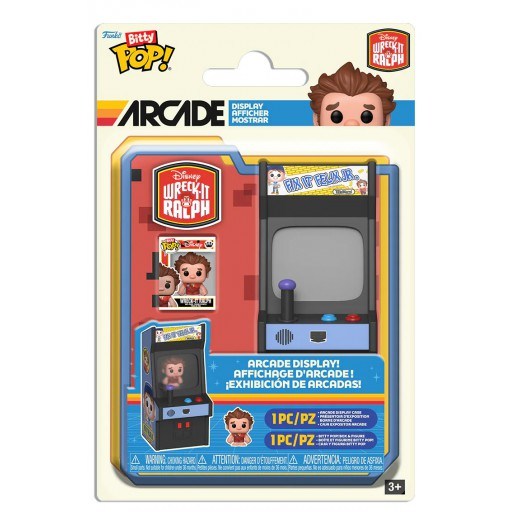 Ralph Arcade dans sa boîte