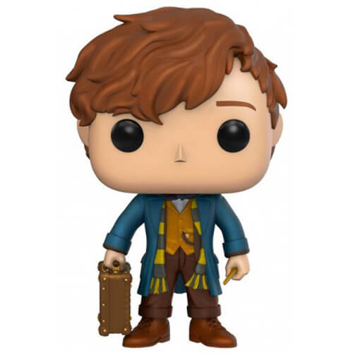 Figurine Funko POP Newt Scamander with suitcase (Fantastic Beasts and Where to Find Them)