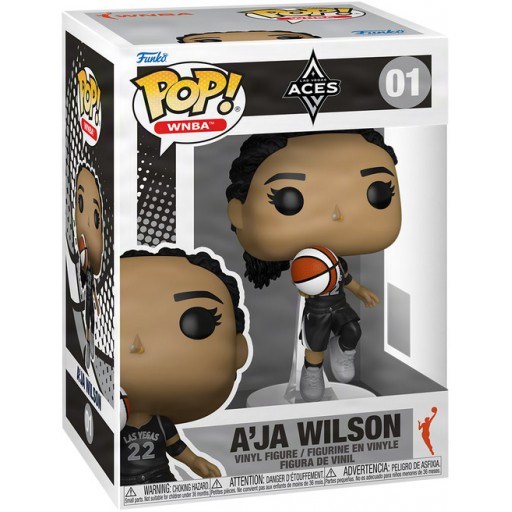 A’Ja Wilson dans sa boîte