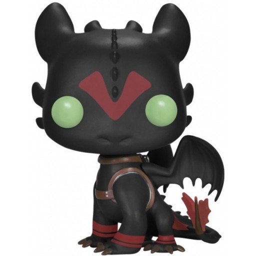 Figurine Funko POP Toothless with Racing Stripes (How to Train Your Dragon)