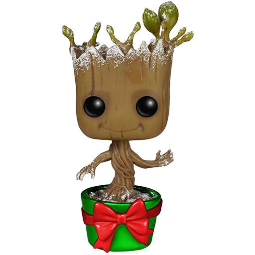 Figurine Funko POP Groot (Holiday) (Metallic) (Guardians of the Galaxy)