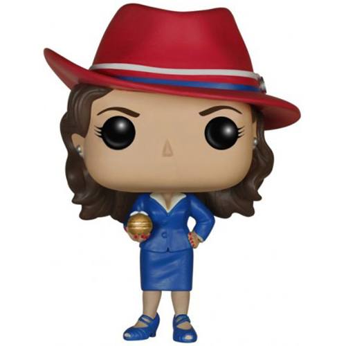 Figurine Funko POP Agent Peggy Carter (with gold orb) (Marvel's Agents of SHIELD)