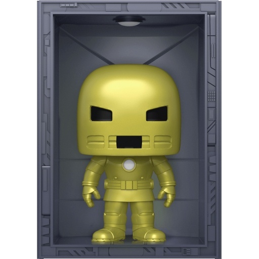 Figurine Funko POP Hall of Armor : Iron Man Model 1 Golden Armor (Metallic) (Marvel Comics)