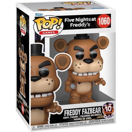 Freddy Fazebear (10th Anniversary) dans sa boîte