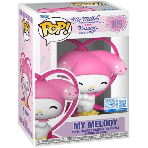 My Melody dans sa boîte