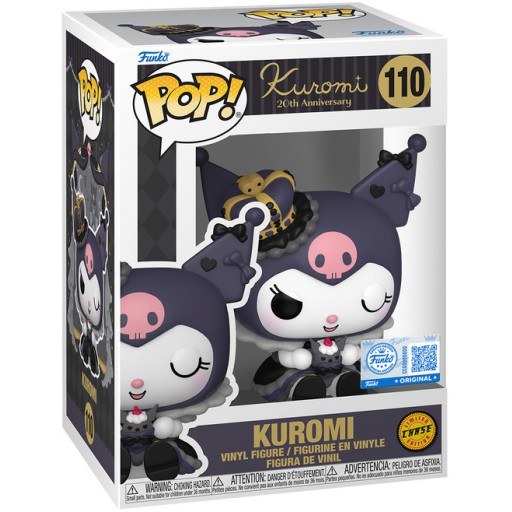 Kuromi (Chase) dans sa boîte