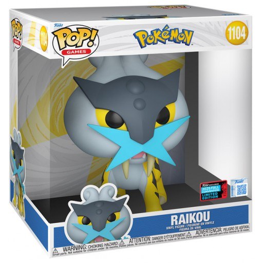 Raikou (SuperSized) dans sa boîte