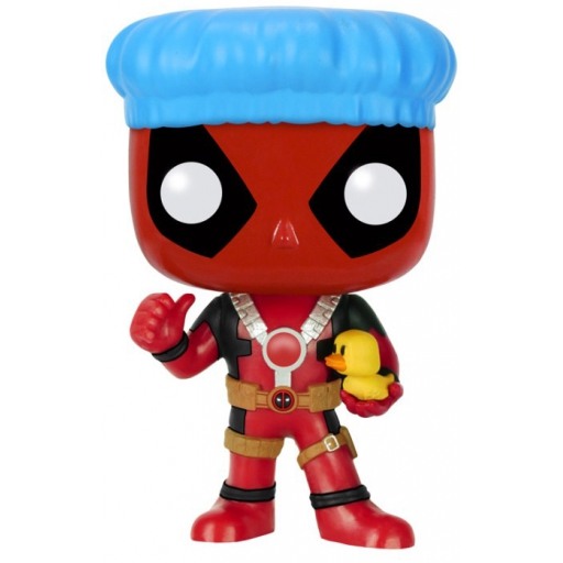 Figurine Funko POP Deadpool with Shower Cap & Ducky (Deadpool)