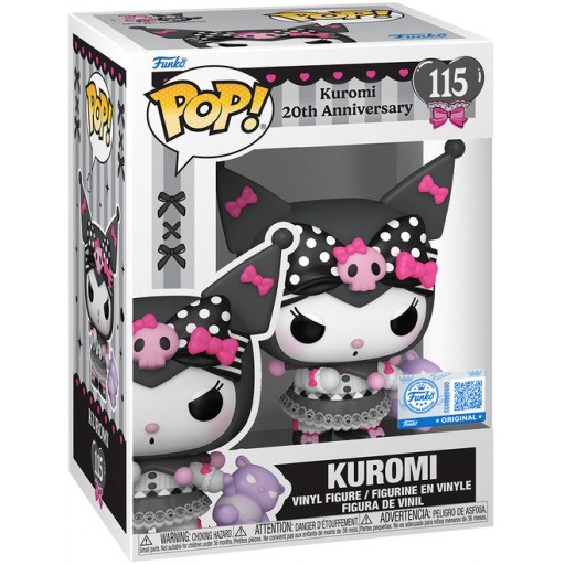 Kuromi dans sa boîte