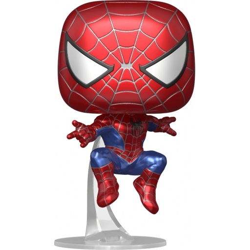 Funko POP Friendly Neighborhood Spider-Man (Tobey Maguire) (Metallic) (Spider-Man: No way Home)