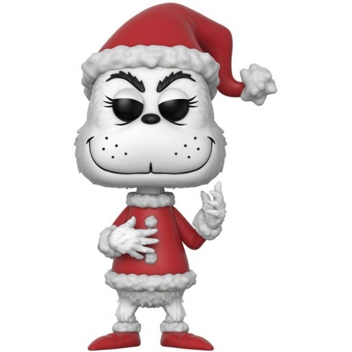 Figurine Funko POP The Grinch as Santa Claus (Black and White) (Dr. Seuss)