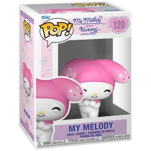 My Melody dans sa boîte