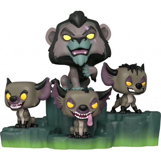 Figurine Funko POP Villains Assemble : Scar with Hyenas (Disney Villains)
