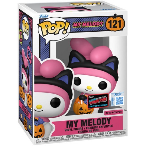 My Melody (Trick or Treat) dans sa boîte