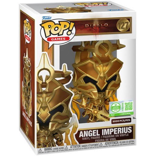 Angel Imperius dans sa boîte