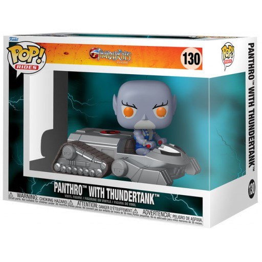 Panthro with Thundertank dans sa boîte
