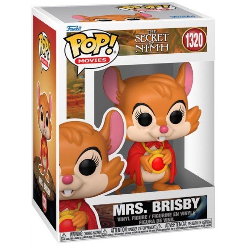 Mrs. Brisby dans sa boîte