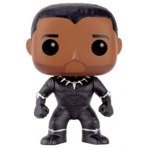 Funko POP Black Panther (Unmasked) (Captain America: Civil War)