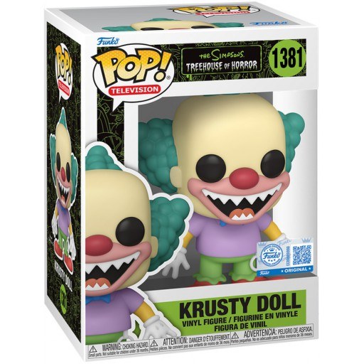 Krusty Doll dans sa boîte