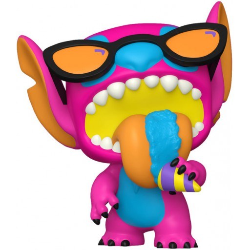 Figurine Funko POP Summer Stitch (Black Light) (Lilo et Stitch)