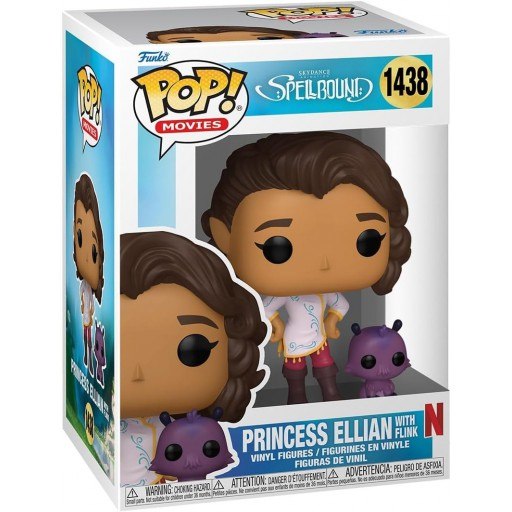 Princess Ellian with Flink dans sa boîte