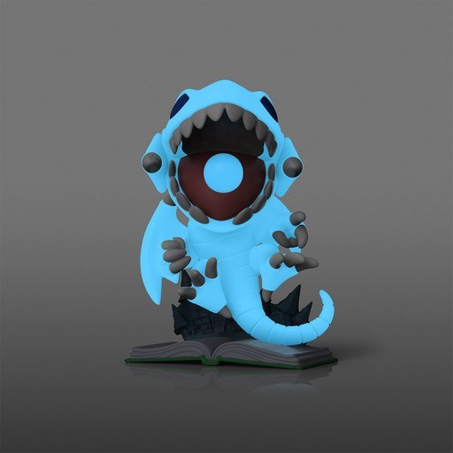 Figurine Funko POP Blue Eyes toon Dragon (Glow in the Dark & Supersized) (Yu-Gi-Oh!)