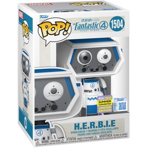 H.E.R.B.I.E. dans sa boîte