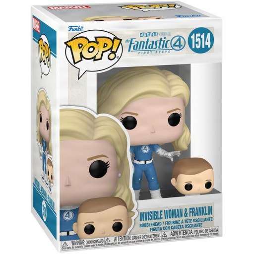 Invisible Woman & Franklin dans sa boîte