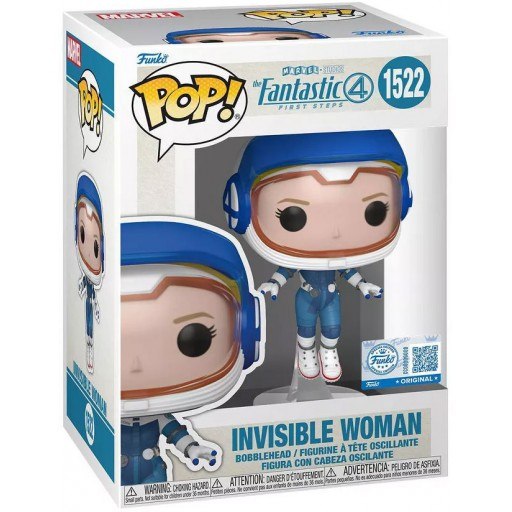 Invisible Woman (Astronaut Suit) dans sa boîte
