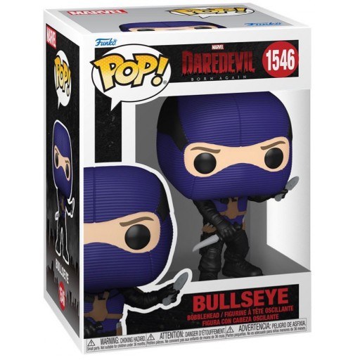 Bulleseye dans sa boîte