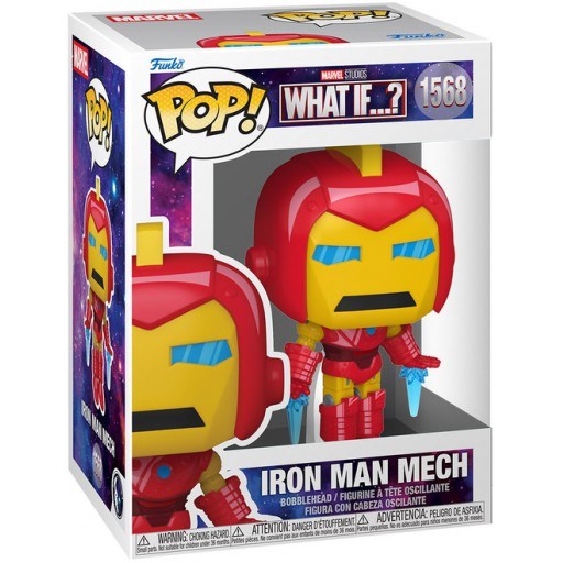 Iron Man Mech dans sa boรฎte