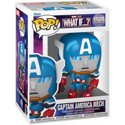 Captain America Mech dans sa boรฎte