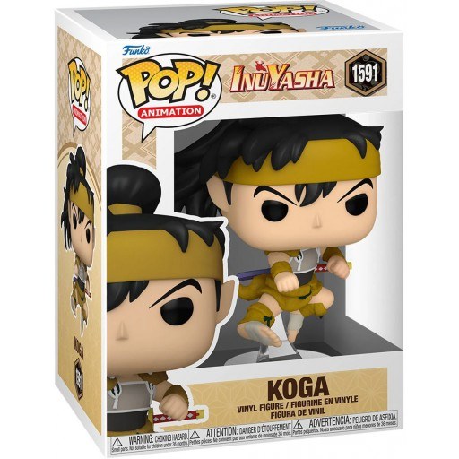 Koga dans sa boîte