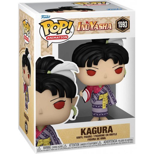 Kagura dans sa boîte