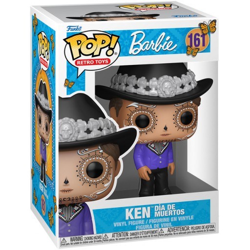 Ken Dia De Muertos dans sa boîte