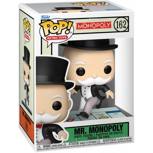 Mr. Monopoly dans sa boîte