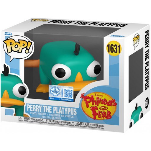Perry the Platypus dans sa boîte