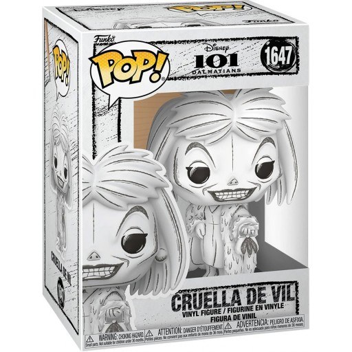 Cruella de Vil (Sketched) dans sa boรฎte