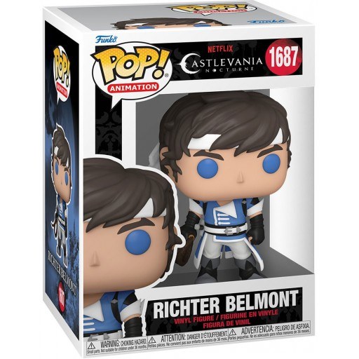 Richter Belmont dans sa boîte