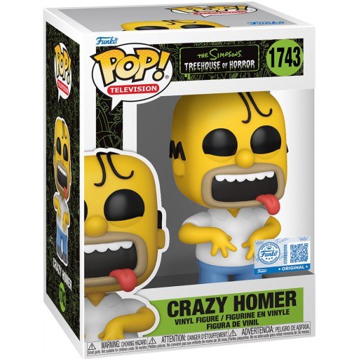 Crazy Homer dans sa boîte