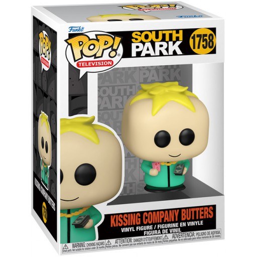 Kissing Company Butters dans sa boîte