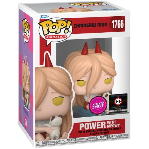 Power with Meowy (Chase & Flocked) dans sa boîte